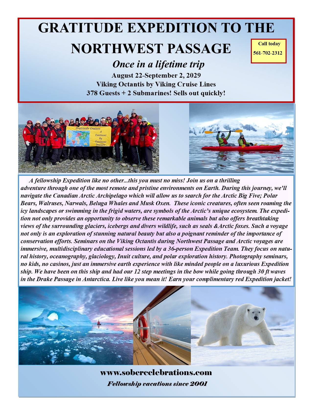New northwest passage flyer